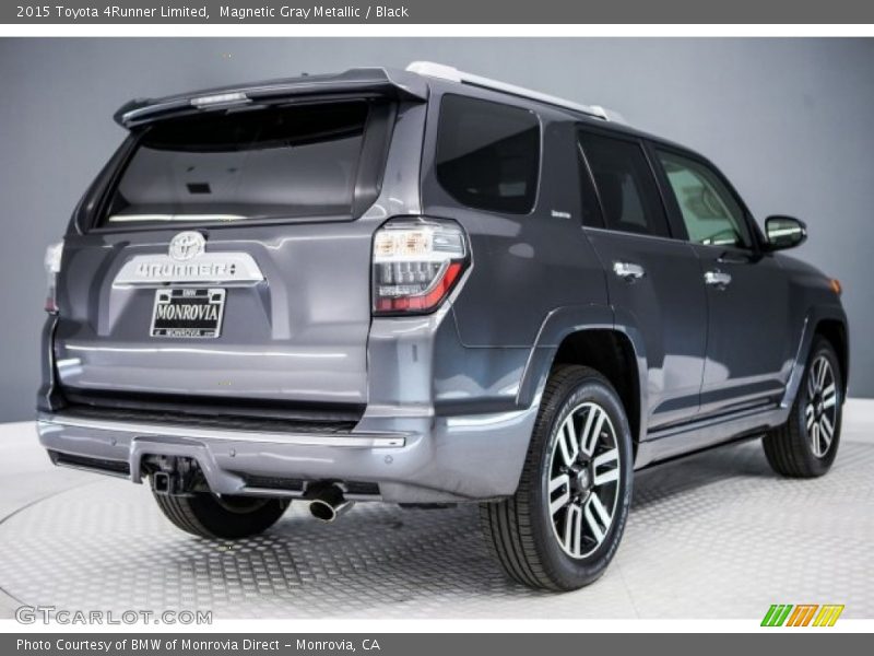 Magnetic Gray Metallic / Black 2015 Toyota 4Runner Limited