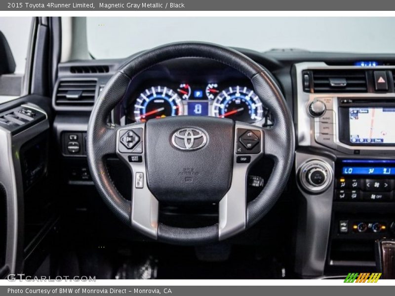 Magnetic Gray Metallic / Black 2015 Toyota 4Runner Limited