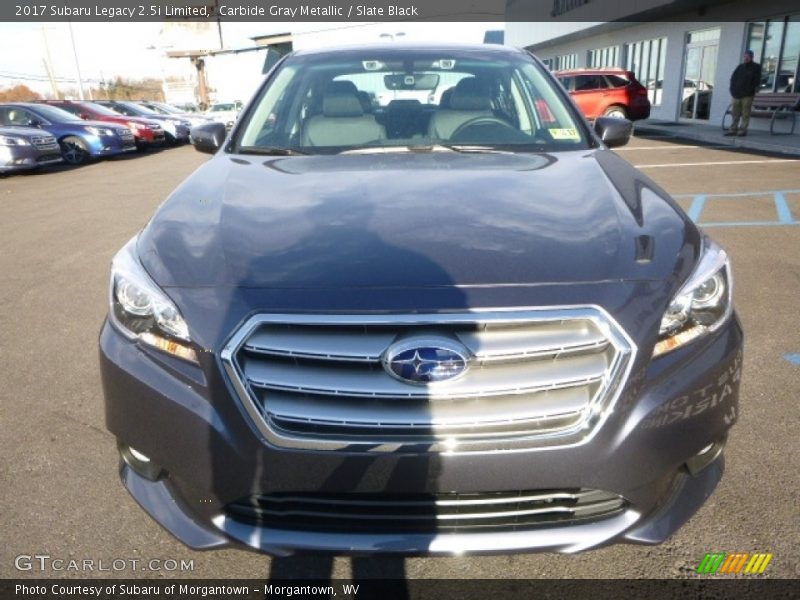 Carbide Gray Metallic / Slate Black 2017 Subaru Legacy 2.5i Limited