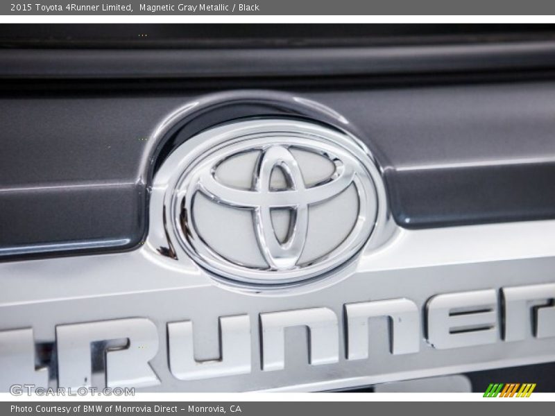Magnetic Gray Metallic / Black 2015 Toyota 4Runner Limited
