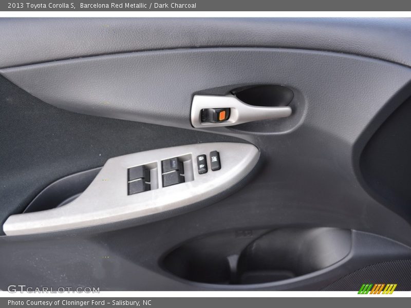 Barcelona Red Metallic / Dark Charcoal 2013 Toyota Corolla S
