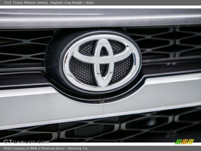 Magnetic Gray Metallic / Black 2015 Toyota 4Runner Limited