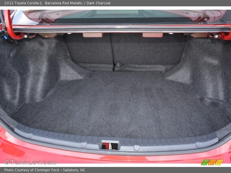 Barcelona Red Metallic / Dark Charcoal 2013 Toyota Corolla S