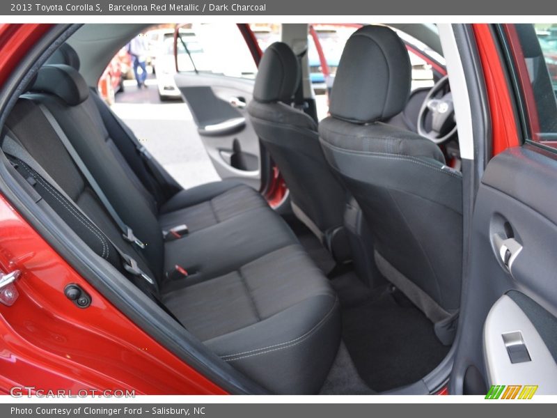 Barcelona Red Metallic / Dark Charcoal 2013 Toyota Corolla S