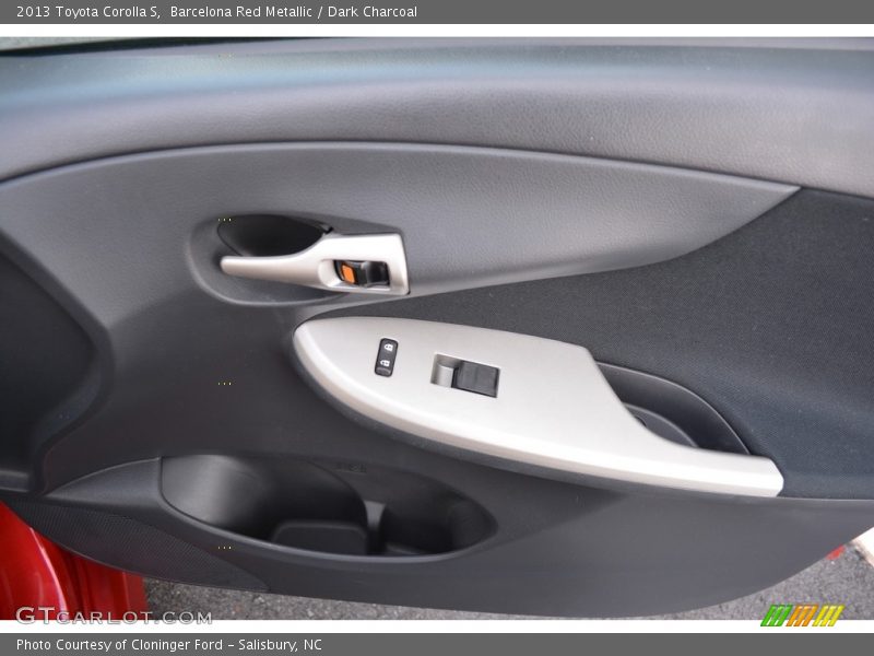 Barcelona Red Metallic / Dark Charcoal 2013 Toyota Corolla S
