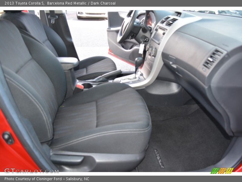 Barcelona Red Metallic / Dark Charcoal 2013 Toyota Corolla S