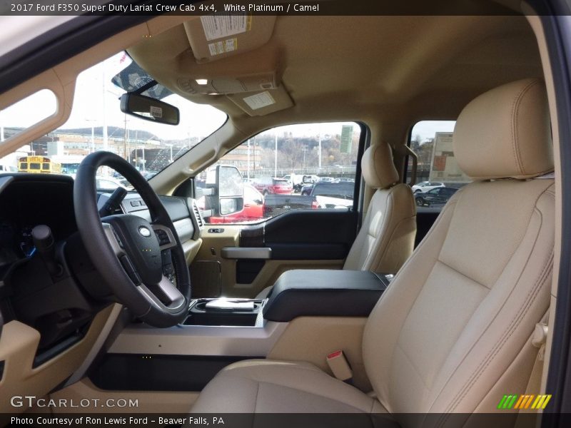 Front Seat of 2017 F350 Super Duty Lariat Crew Cab 4x4