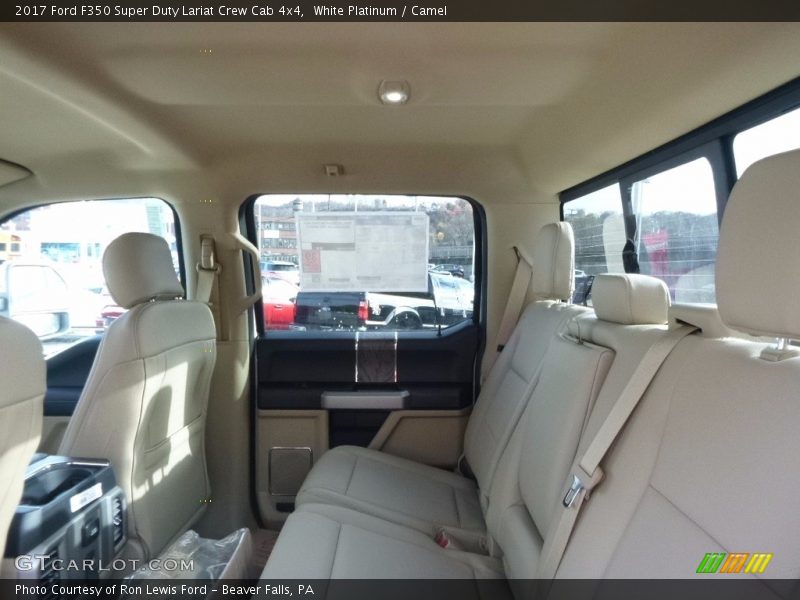 Rear Seat of 2017 F350 Super Duty Lariat Crew Cab 4x4