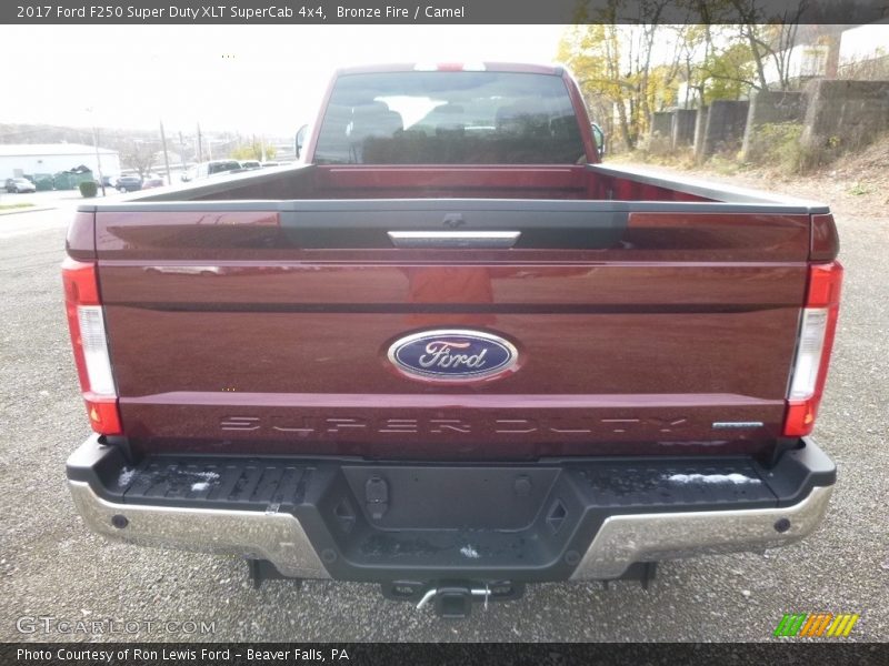 Bronze Fire / Camel 2017 Ford F250 Super Duty XLT SuperCab 4x4