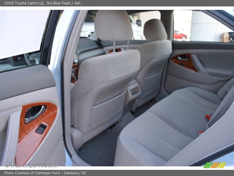 Sky Blue Pearl / Ash 2009 Toyota Camry LE