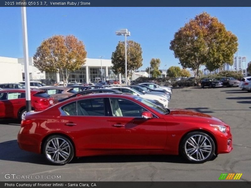 Venetian Ruby / Stone 2015 Infiniti Q50 S 3.7