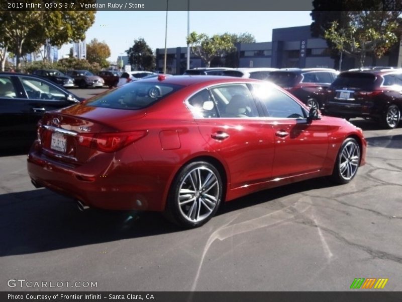 Venetian Ruby / Stone 2015 Infiniti Q50 S 3.7