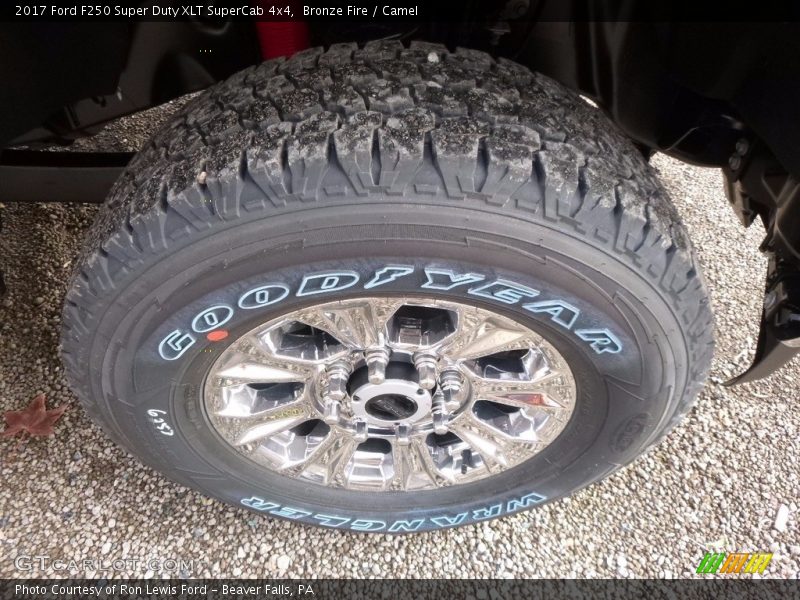 Bronze Fire / Camel 2017 Ford F250 Super Duty XLT SuperCab 4x4