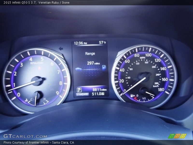 Venetian Ruby / Stone 2015 Infiniti Q50 S 3.7