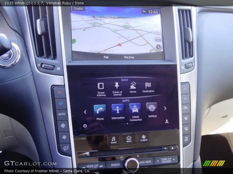 Venetian Ruby / Stone 2015 Infiniti Q50 S 3.7