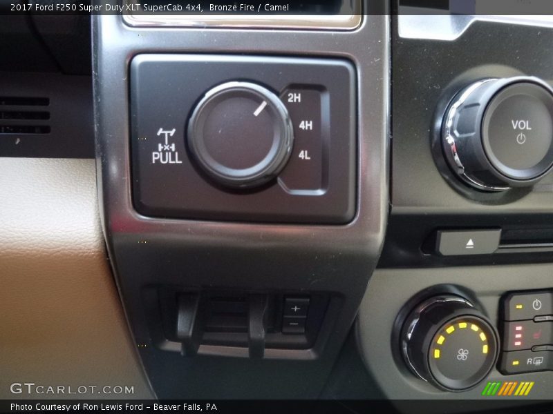 Bronze Fire / Camel 2017 Ford F250 Super Duty XLT SuperCab 4x4