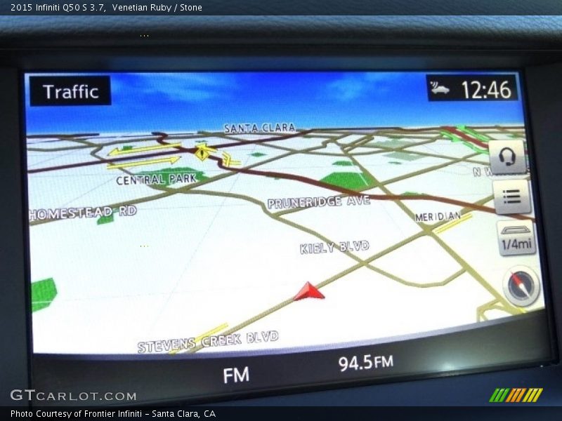 Venetian Ruby / Stone 2015 Infiniti Q50 S 3.7