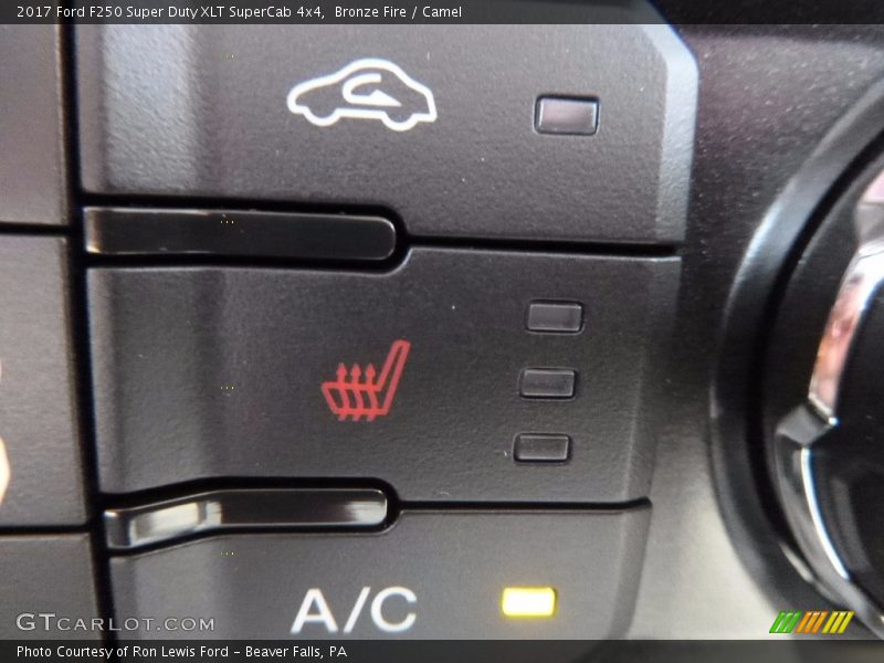 Bronze Fire / Camel 2017 Ford F250 Super Duty XLT SuperCab 4x4