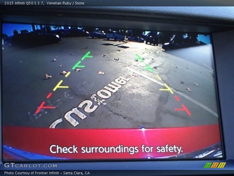 Venetian Ruby / Stone 2015 Infiniti Q50 S 3.7