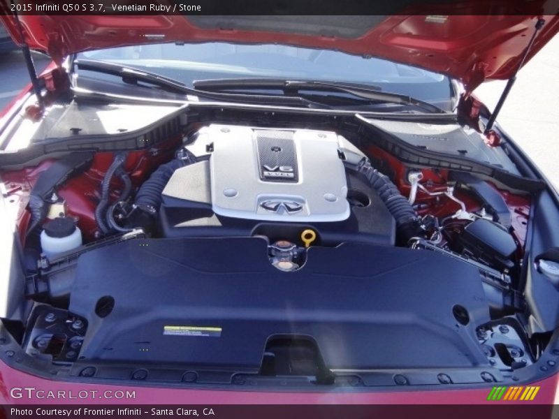 Venetian Ruby / Stone 2015 Infiniti Q50 S 3.7