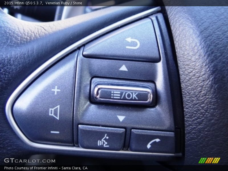 Venetian Ruby / Stone 2015 Infiniti Q50 S 3.7