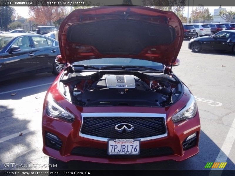 Venetian Ruby / Stone 2015 Infiniti Q50 S 3.7