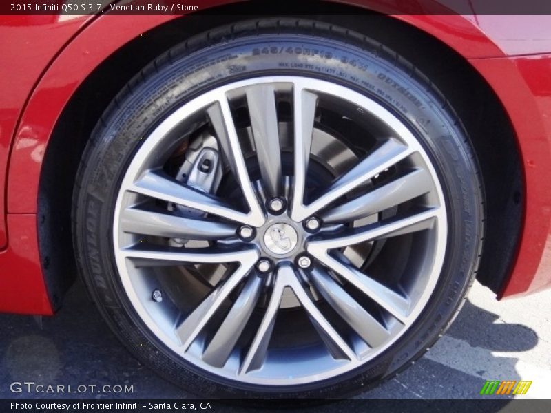 Venetian Ruby / Stone 2015 Infiniti Q50 S 3.7