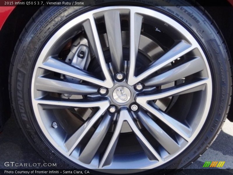 Venetian Ruby / Stone 2015 Infiniti Q50 S 3.7