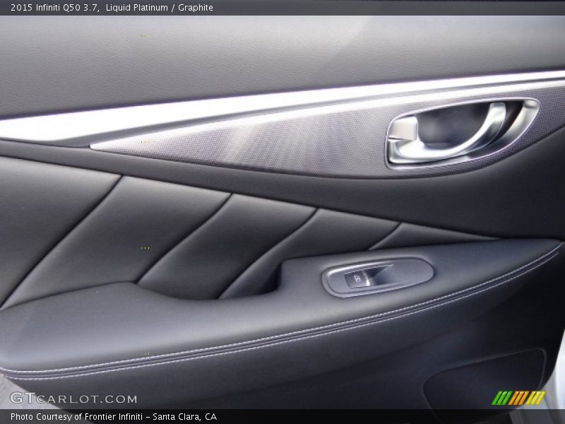 Liquid Platinum / Graphite 2015 Infiniti Q50 3.7