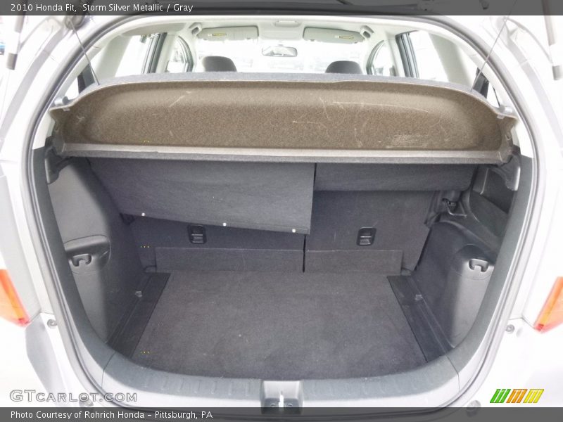 Storm Silver Metallic / Gray 2010 Honda Fit