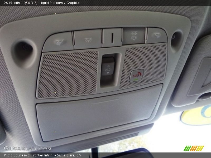 Liquid Platinum / Graphite 2015 Infiniti Q50 3.7