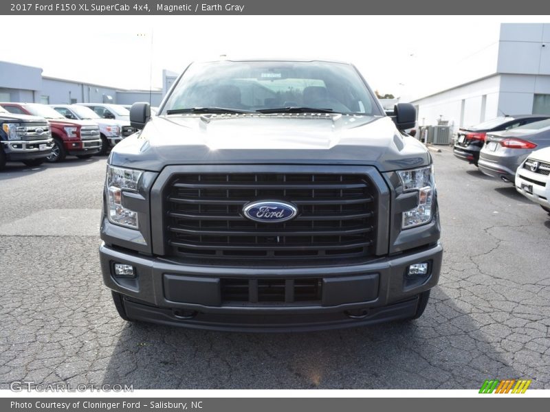 Magnetic / Earth Gray 2017 Ford F150 XL SuperCab 4x4