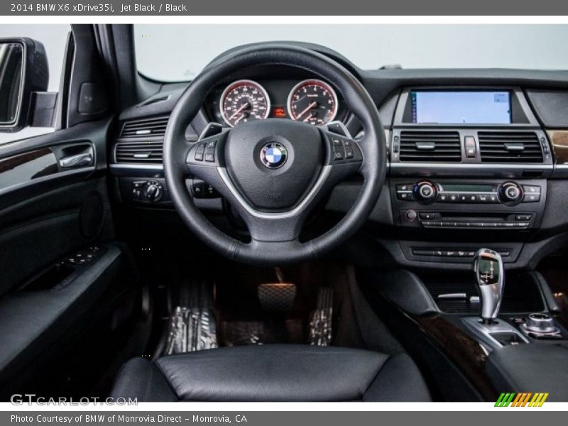 Jet Black / Black 2014 BMW X6 xDrive35i