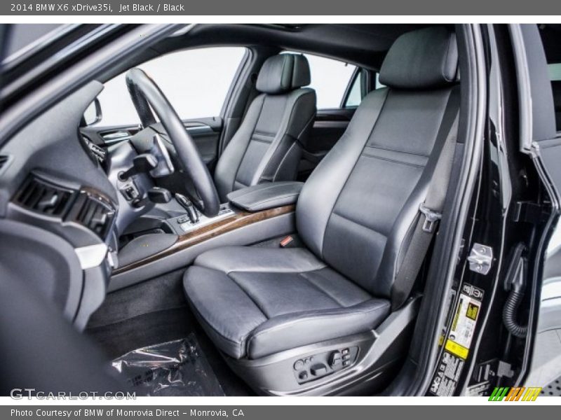 Jet Black / Black 2014 BMW X6 xDrive35i