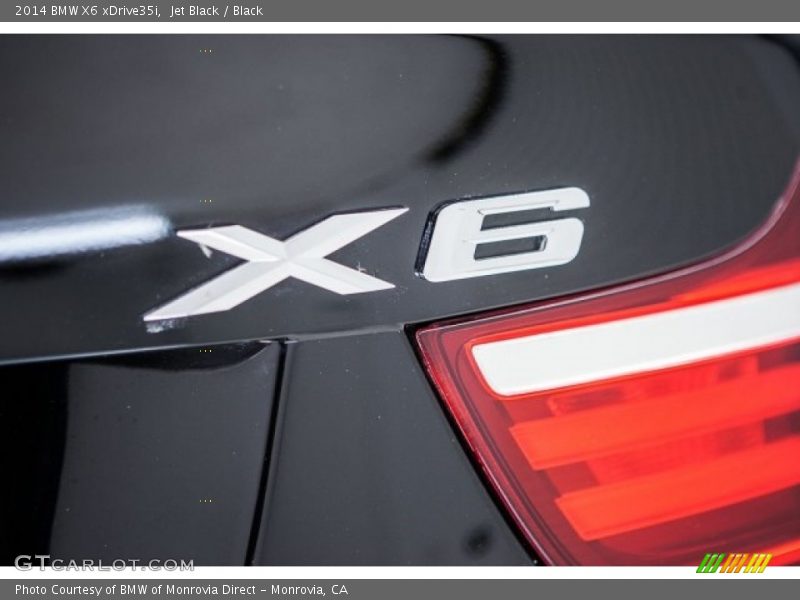 Jet Black / Black 2014 BMW X6 xDrive35i