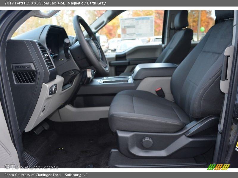 Magnetic / Earth Gray 2017 Ford F150 XL SuperCab 4x4