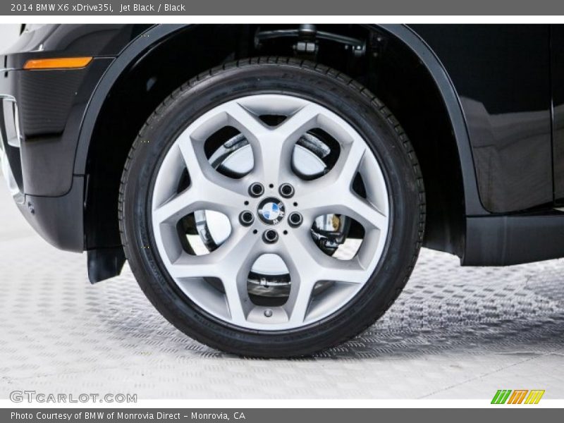 Jet Black / Black 2014 BMW X6 xDrive35i