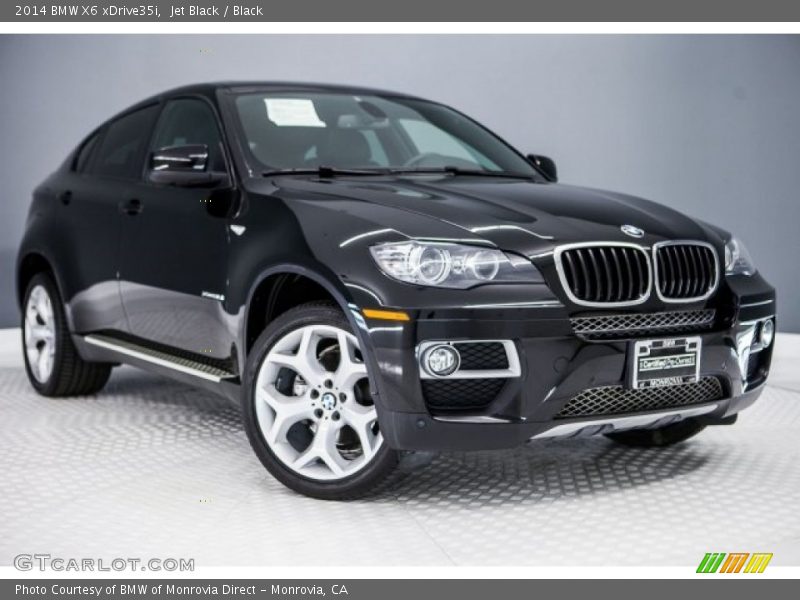 Jet Black / Black 2014 BMW X6 xDrive35i