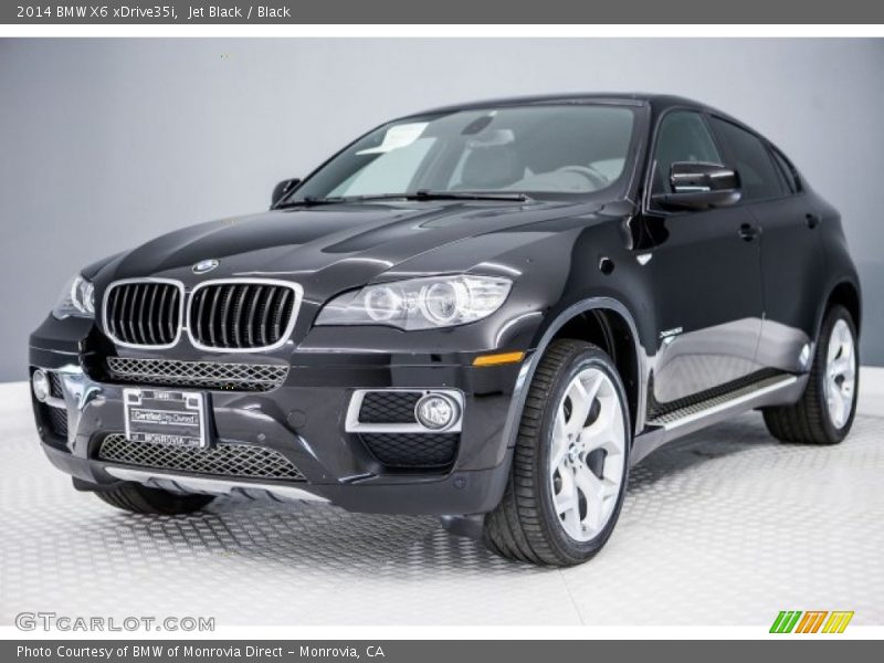 Jet Black / Black 2014 BMW X6 xDrive35i