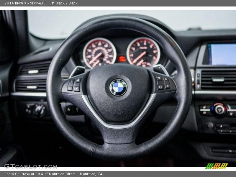Jet Black / Black 2014 BMW X6 xDrive35i