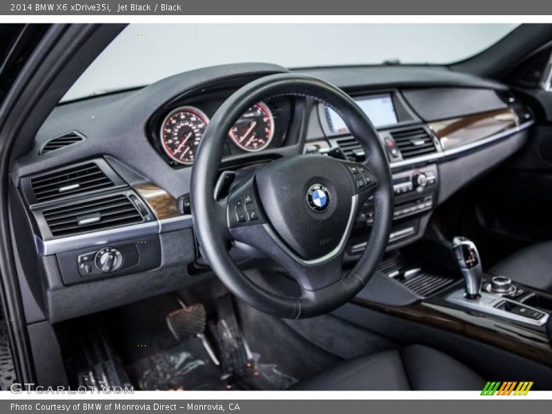 Jet Black / Black 2014 BMW X6 xDrive35i