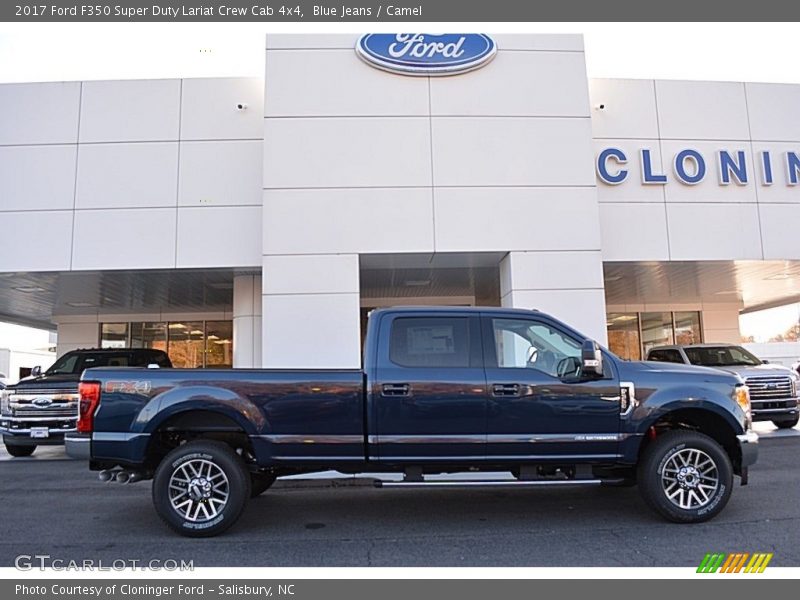 Blue Jeans / Camel 2017 Ford F350 Super Duty Lariat Crew Cab 4x4