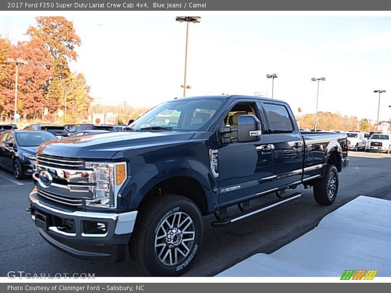  2017 F350 Super Duty Lariat Crew Cab 4x4 Blue Jeans