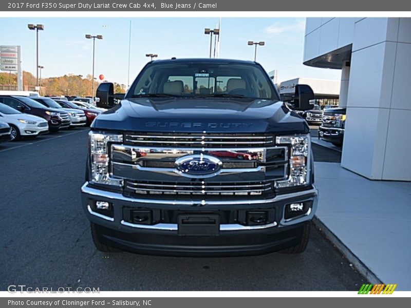 Blue Jeans / Camel 2017 Ford F350 Super Duty Lariat Crew Cab 4x4