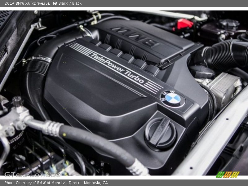 Jet Black / Black 2014 BMW X6 xDrive35i