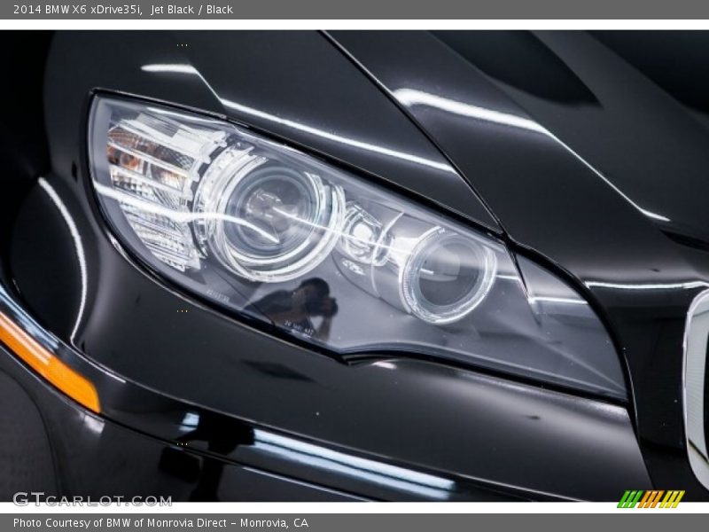 Jet Black / Black 2014 BMW X6 xDrive35i
