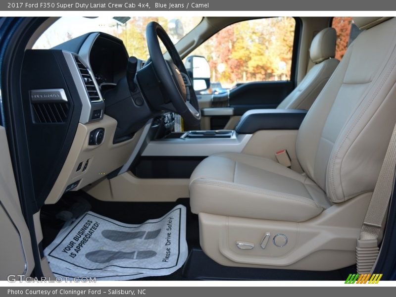Front Seat of 2017 F350 Super Duty Lariat Crew Cab 4x4