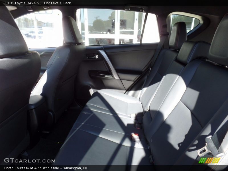 Hot Lava / Black 2016 Toyota RAV4 SE