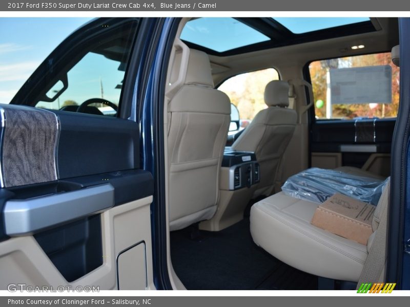 Rear Seat of 2017 F350 Super Duty Lariat Crew Cab 4x4