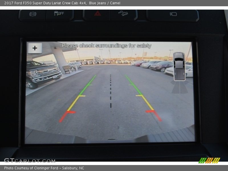 Blue Jeans / Camel 2017 Ford F350 Super Duty Lariat Crew Cab 4x4